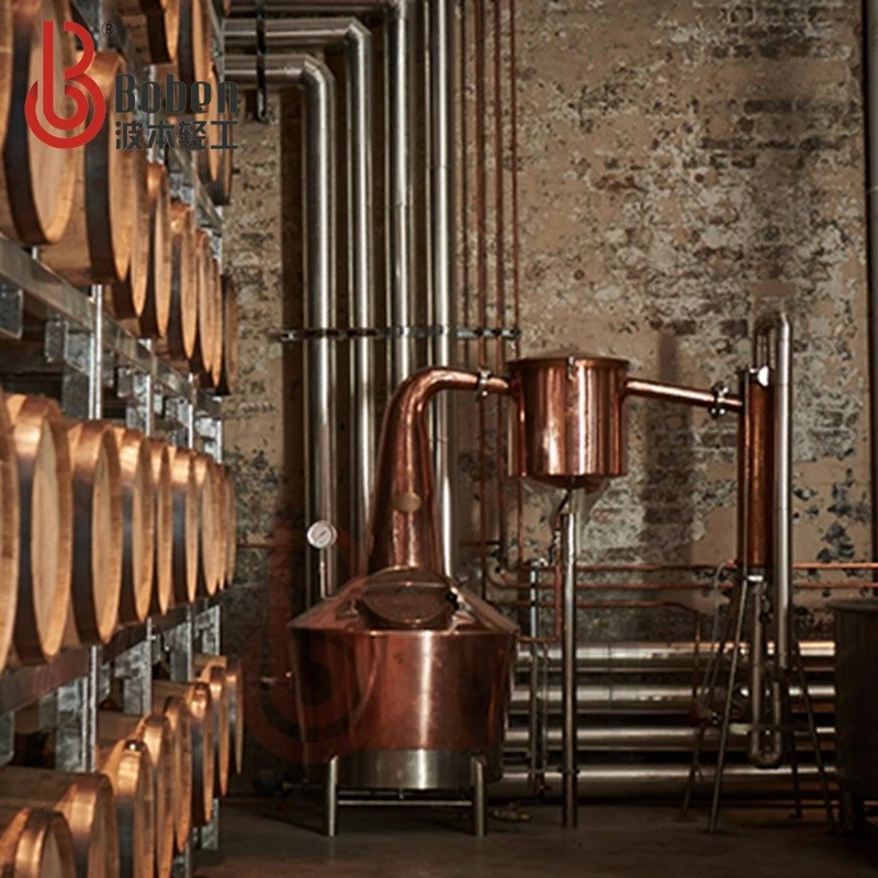 120L Gin Still With Basket And Rectifier Steam Powered